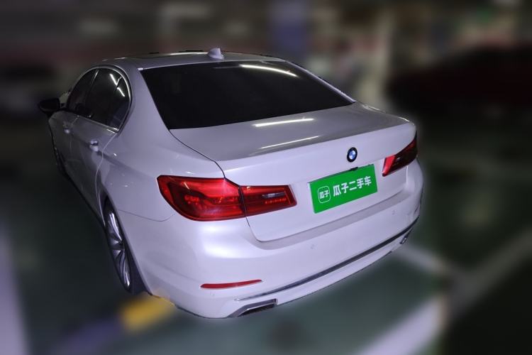 Used BMW 5 Series 2020 530Li Leading Edition Luxury Package Rear Left 45 Deg