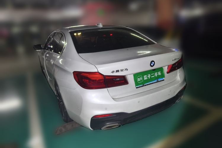 Used BMW 5 Series 2020 530Li Leading Model M Sport Package Rear Left 45 Deg