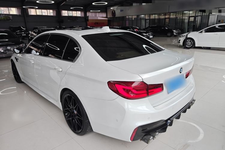 Used BMW 5 Series 2020 530Li Leading Model M Sport Package Rear Left 45 Deg