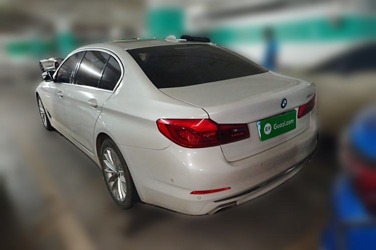 Used BMW 5 Series 2020 530Li Leading Edition Luxury Package Rear Left 45 Deg
