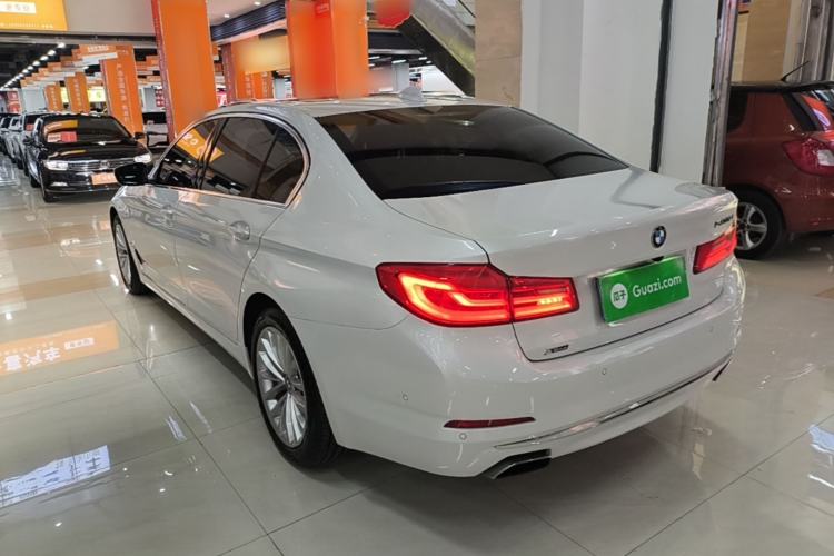 Used BMW 5 Series 2020 530Li xDrive Luxury Package Rear Left 45 Deg