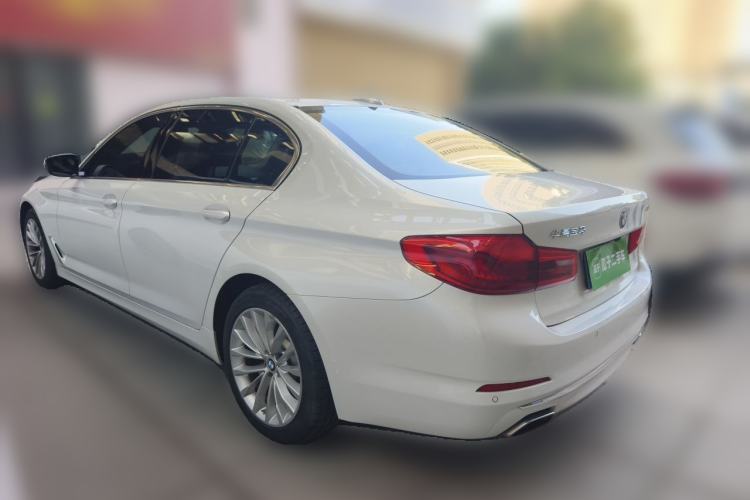 Used BMW 5 Series 2020 525Li Luxury Package Rear Left 45 Deg