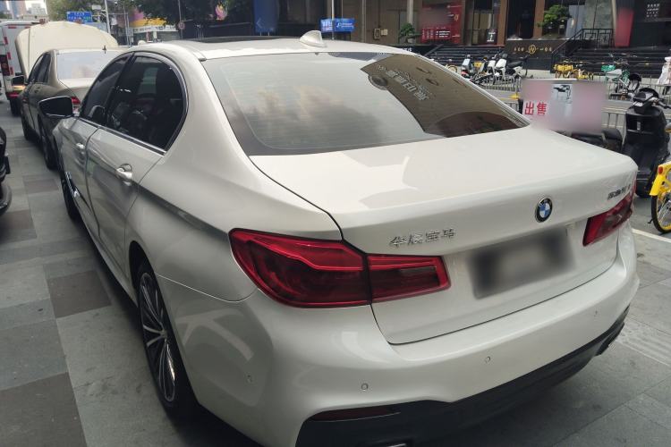 Used BMW 5 Series 2020 530Li Leading Model M Sport Package Rear Left 45 Deg