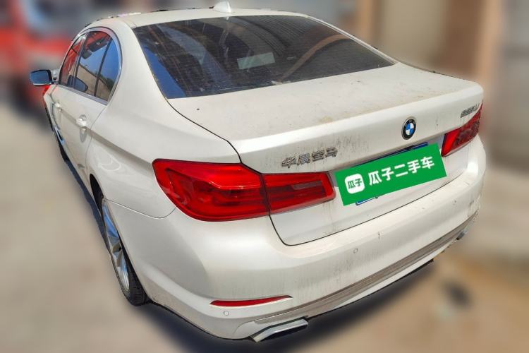Used BMW 5 Series 2020 525Li Luxury Package Rear Left 45 Deg