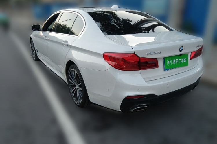 Used BMW 5 Series 2020 530Li Leading Model M Sport Package Rear Left 45 Deg