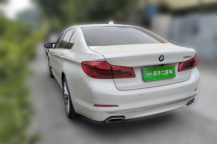 Used BMW 5 Series 2020 530Li Luxury Edition Premium Package Rear Left 45 Deg