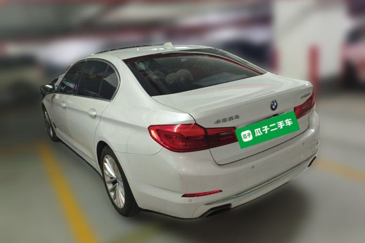 Used BMW 5 Series 2020 525Li Luxury Package Rear Left 45 Deg