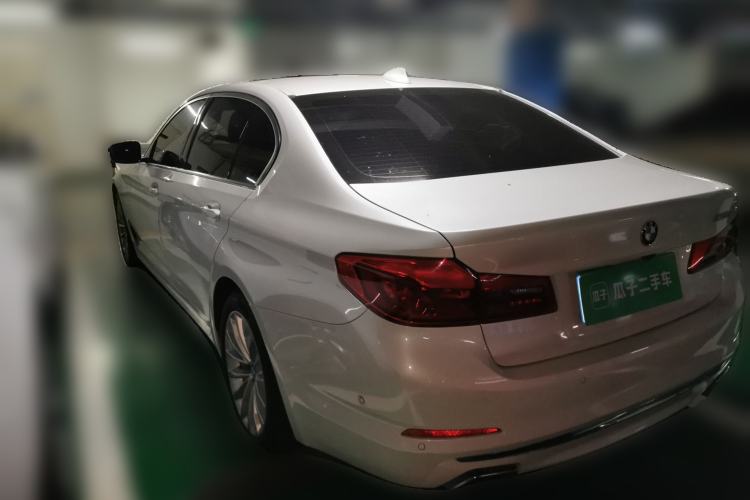 Used BMW 5 Series 2020 525Li Luxury Package Rear Left 45 Deg