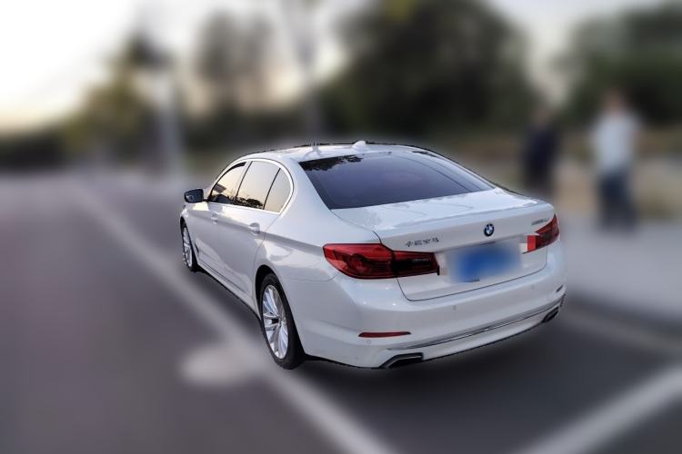 Used BMW 5 Series 2020 525Li Luxury Package Rear Left 45 Deg