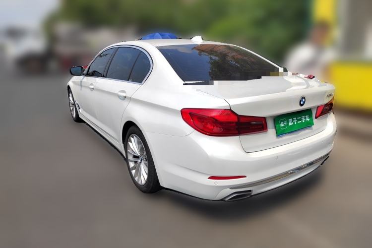 Used BMW 5 Series 2020 525Li Luxury Package Rear Left 45 Deg