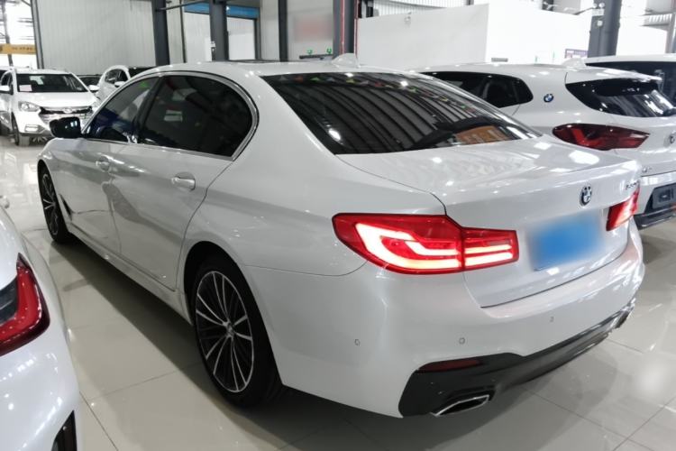 Used BMW 5 Series 2020 530Li Leading Model M Sport Package Rear Left 45 Deg