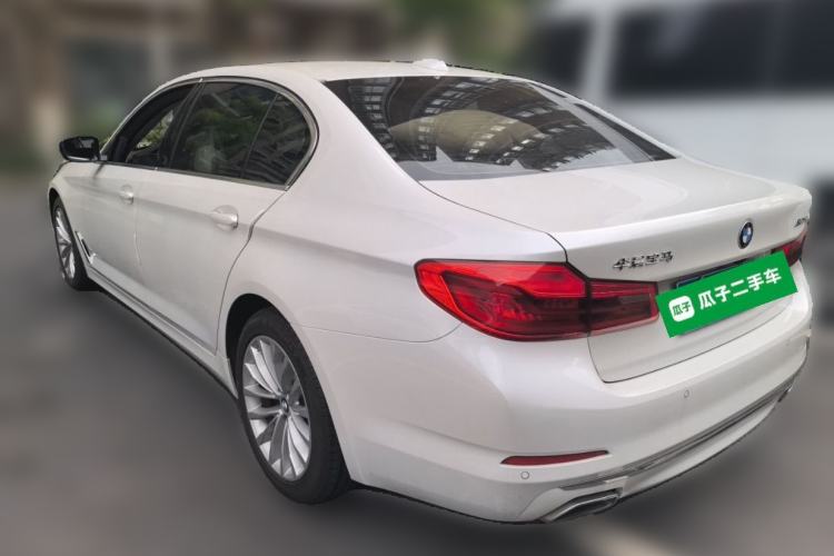 Used BMW 5 Series 2020 525Li Luxury Package Rear Left 45 Deg