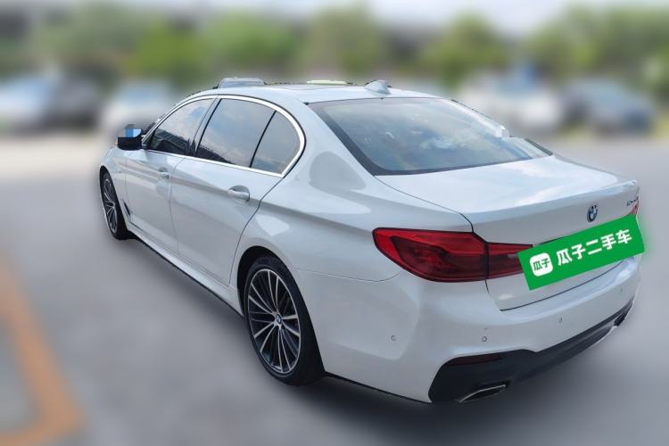 Used BMW 5 Series 2020 530Li Luxury Edition M Sport Package Rear Left 45 Deg