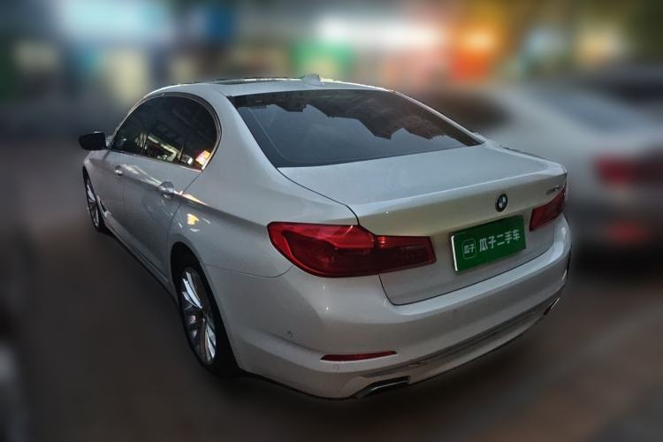 Used BMW 5 Series 2020 530Li Luxury Edition Premium Package Rear Left 45 Deg