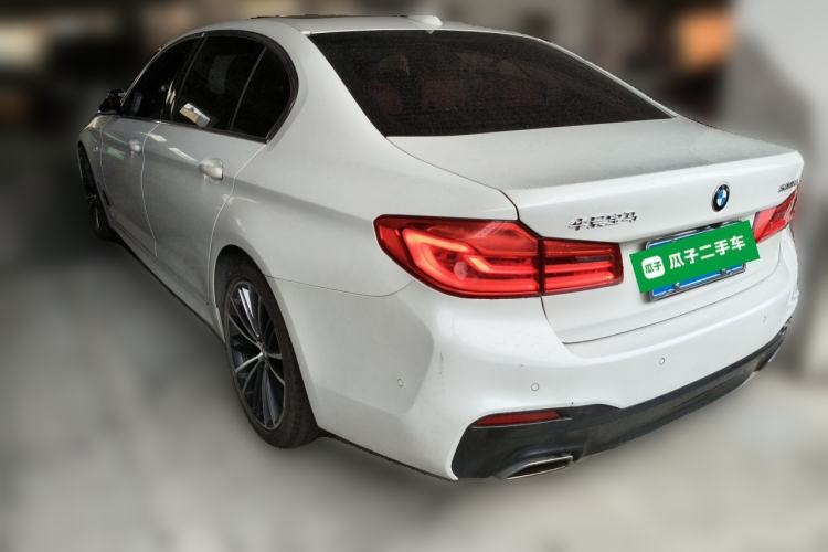 Used BMW 5 Series 2020 530Li Luxury Edition M Sport Package Rear Left 45 Deg