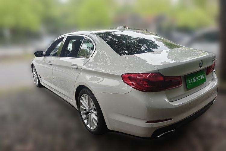 Used BMW 5 Series 2020 525Li Luxury Package Rear Left 45 Deg