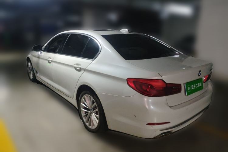 Used BMW 5 Series 2020 530Li Leading Edition Luxury Package Rear Left 45 Deg