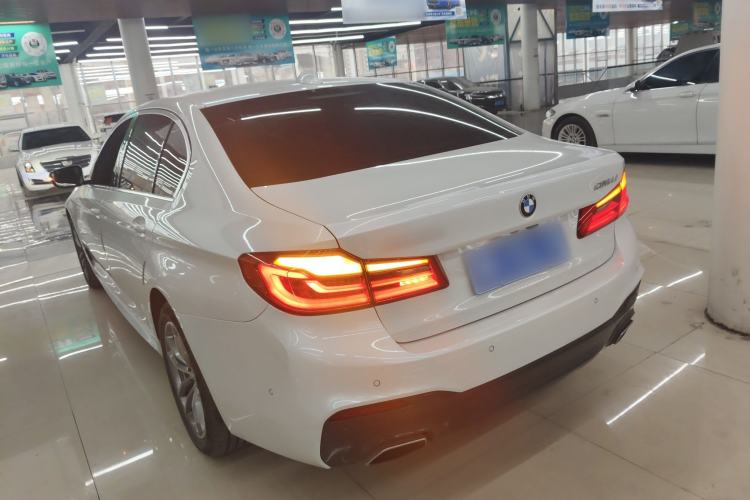 Used BMW 5 Series 2020 525Li M Sport Package Rear Left 45 Deg