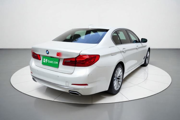 Used BMW 5 Series 2020 525Li Luxury Package Rear Right 45 Deg