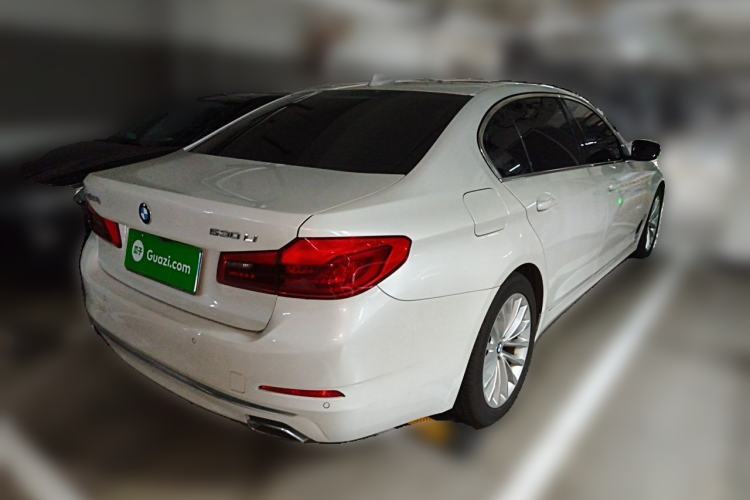 Used BMW 5 Series 2020 530Li Leading Edition Luxury Package Rear Right 45 Deg