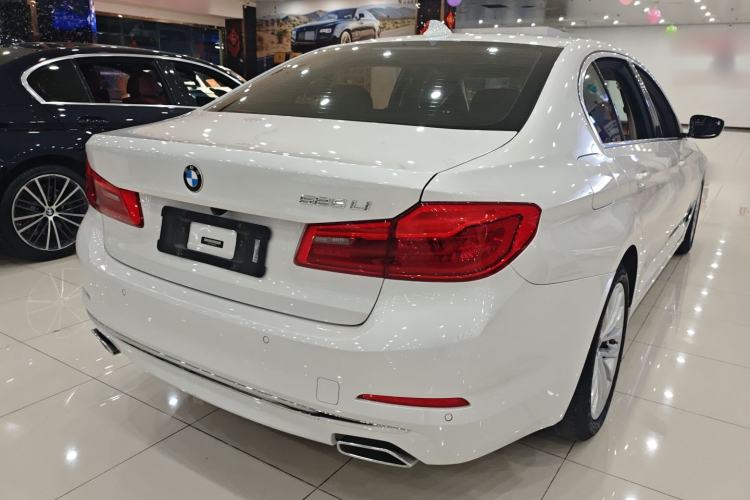 Used BMW 5 Series 2020 525Li Luxury Package Rear Right 45 Deg