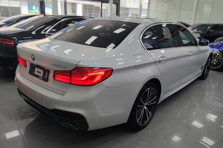 Used BMW 5 Series 2020 530Li Leading Model M Sport Package Rear Right 45 Deg