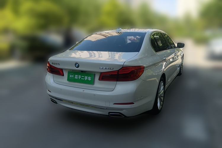 Used BMW 5 Series 2020 530Li Luxury Edition Premium Package Rear Right 45 Deg