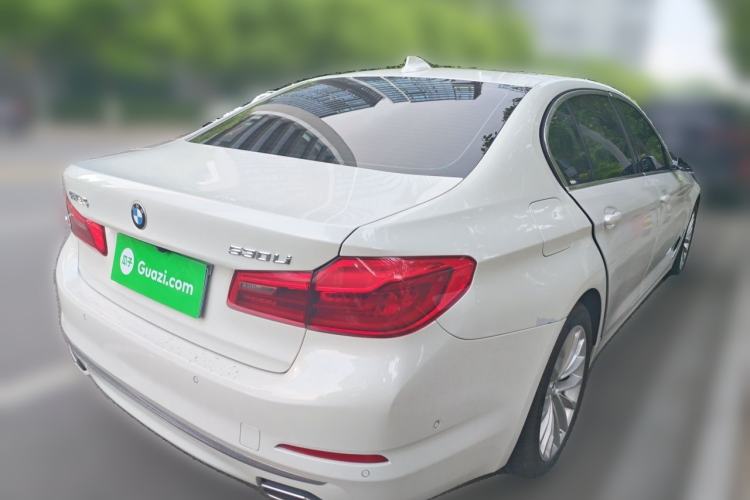 Used BMW 5 Series 2020 530Li Luxury Edition Premium Package Rear Right 45 Deg
