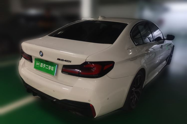 Used BMW 5 Series 2020 530i Sport Line M Sport Package Rear Right 45 Deg
