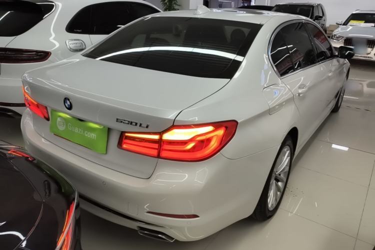 Used BMW 5 Series 2020 530Li Leading Edition Luxury Package Rear Right 45 Deg