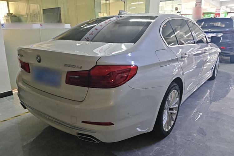 Used BMW 5 Series 2020 530Li Leading Edition Luxury Package Rear Right 45 Deg