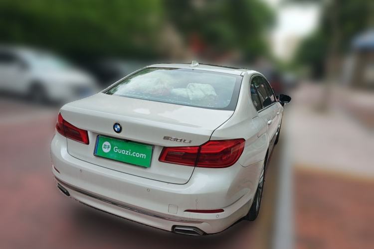 Used BMW 5 Series 2020 530Li Leading Edition Luxury Package Rear Right 45 Deg