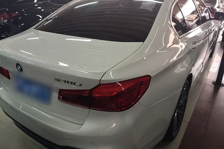 Used BMW 5 Series 2020 530Li Luxury Edition M Sport Package Rear Right 45 Deg