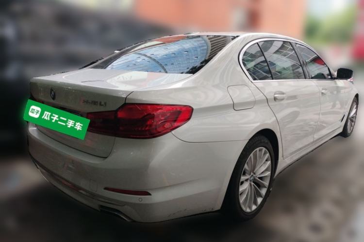 Used BMW 5 Series 2020 525Li Luxury Package Rear Right 45 Deg