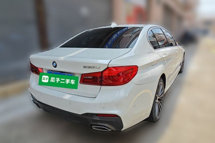 Used BMW 5 Series 2020 530Li Leading Model M Sport Package Rear Right 45 Deg