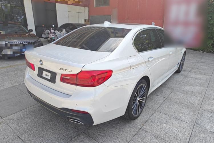 Used BMW 5 Series 2020 530Li Leading Model M Sport Package Rear Right 45 Deg
