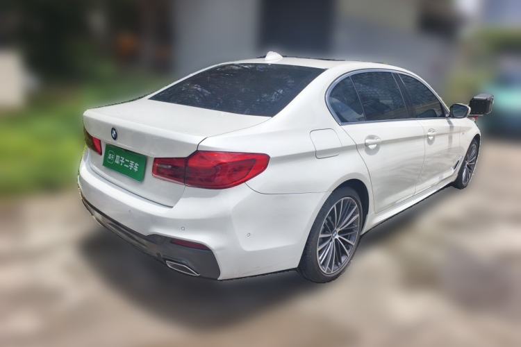 Used BMW 5 Series 2020 530Li Luxury Edition M Sport Package Rear Right 45 Deg