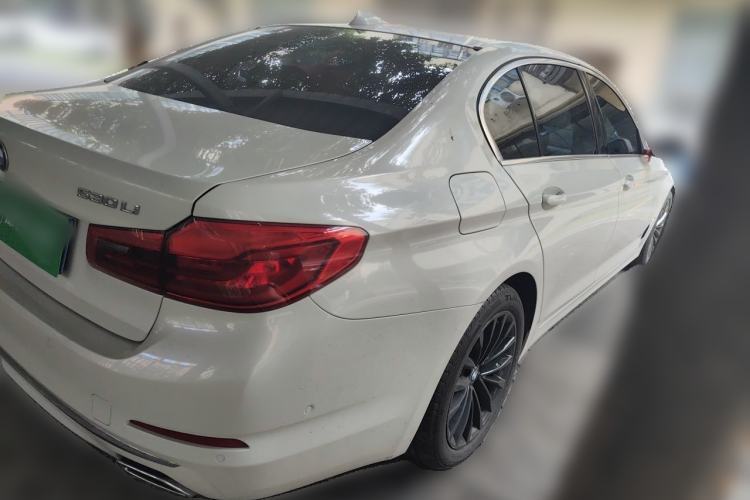 Used BMW 5 Series 2020 530Li Luxury Edition Premium Package Rear Right 45 Deg