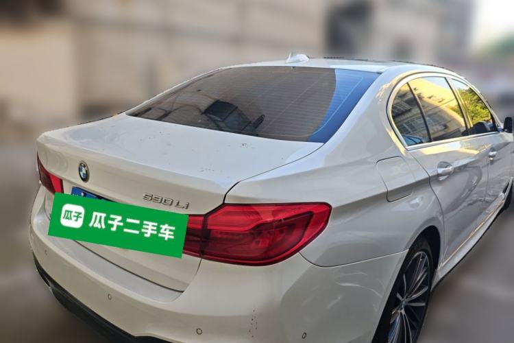 Used BMW 5 Series 2020 530Li xDrive M Sport Package Rear Right 45 Deg