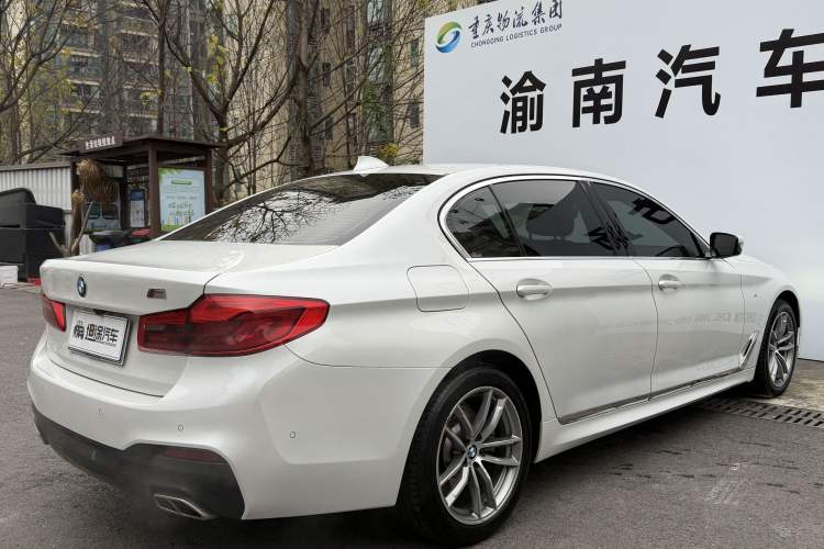 Used BMW 5 Series 2020 525Li M Sport Package Rear Right 45 Deg