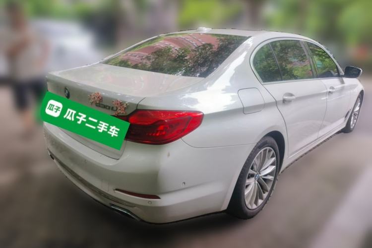 Used BMW 5 Series 2020 530Li Luxury Edition Premium Package Rear Right 45 Deg