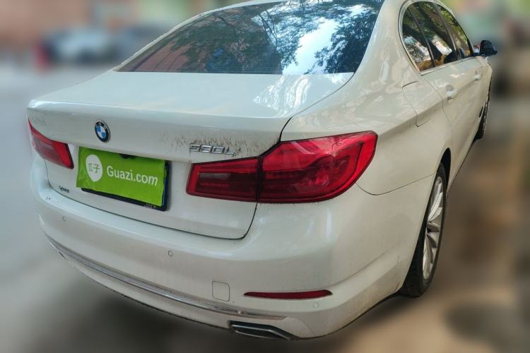 Used BMW 5 Series 2020 530Li xDrive Luxury Package Rear Right 45 Deg
