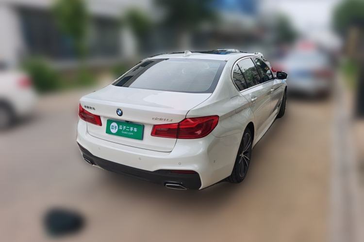 Used BMW 5 Series 2020 530Li Leading Model M Sport Package Rear Right 45 Deg