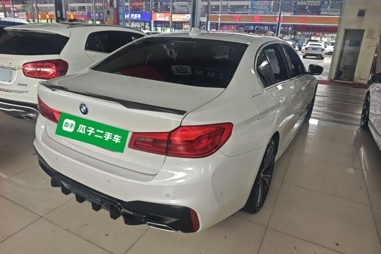 Used BMW 5 Series 2020 530Li Luxury Edition M Sport Package Rear Right 45 Deg