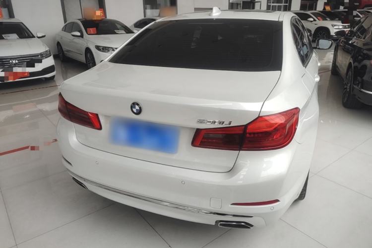 Used BMW 5 Series 2020 530Li Leading Edition Luxury Package Rear Right 45 Deg