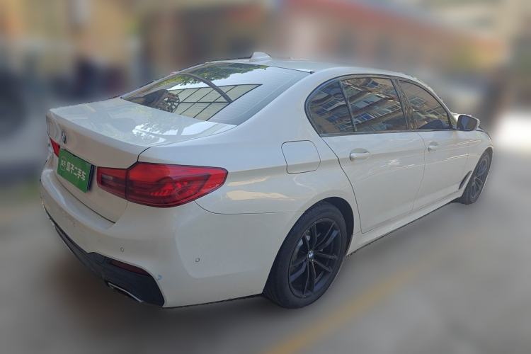 Used BMW 5 Series 2020 525Li M Sport Package Rear Right 45 Deg