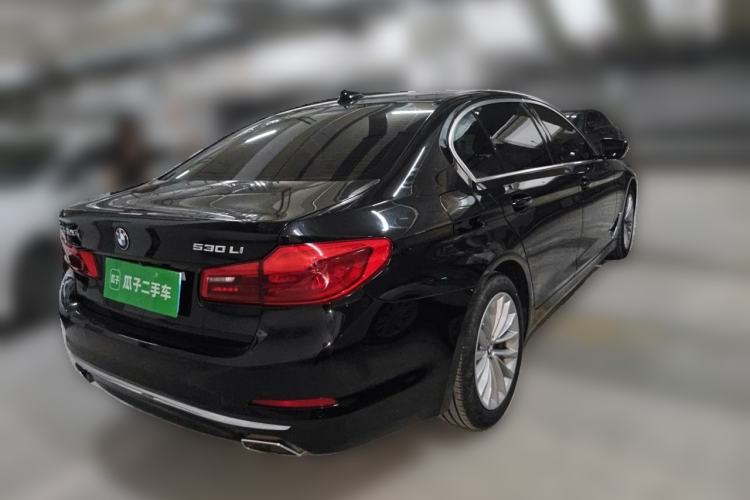 Used BMW 5 Series 2020 530Li Leading Edition Luxury Package Rear Right 45 Deg
