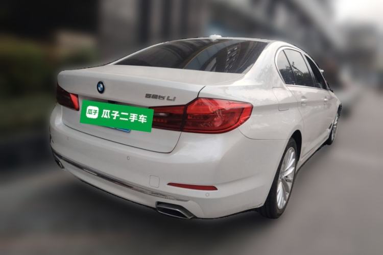 Used BMW 5 Series 2020 525Li Luxury Package Rear Right 45 Deg