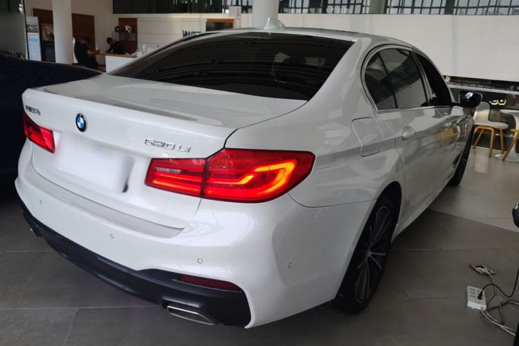 Used BMW 5 Series 2020 530Li Leading Model M Sport Package Rear Right 45 Deg