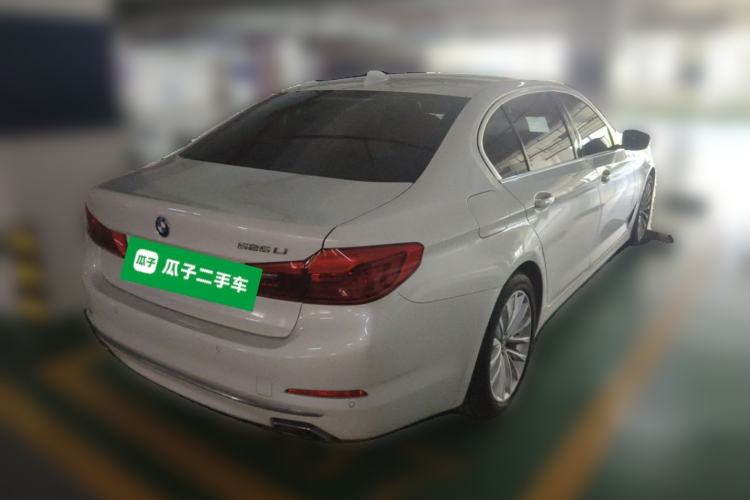 Used BMW 5 Series 2020 525Li Luxury Package Rear Right 45 Deg